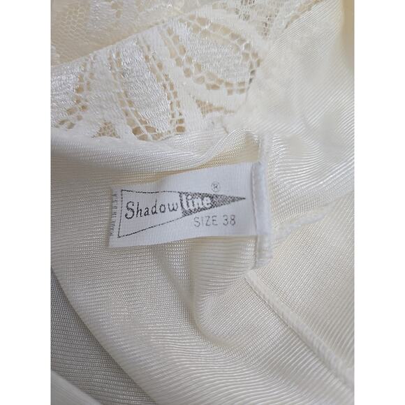 Shadow Line Vintage Lacy Camisole Ivory Sz38 tank top Blouse/Dress Liner - Picture 5 of 6
